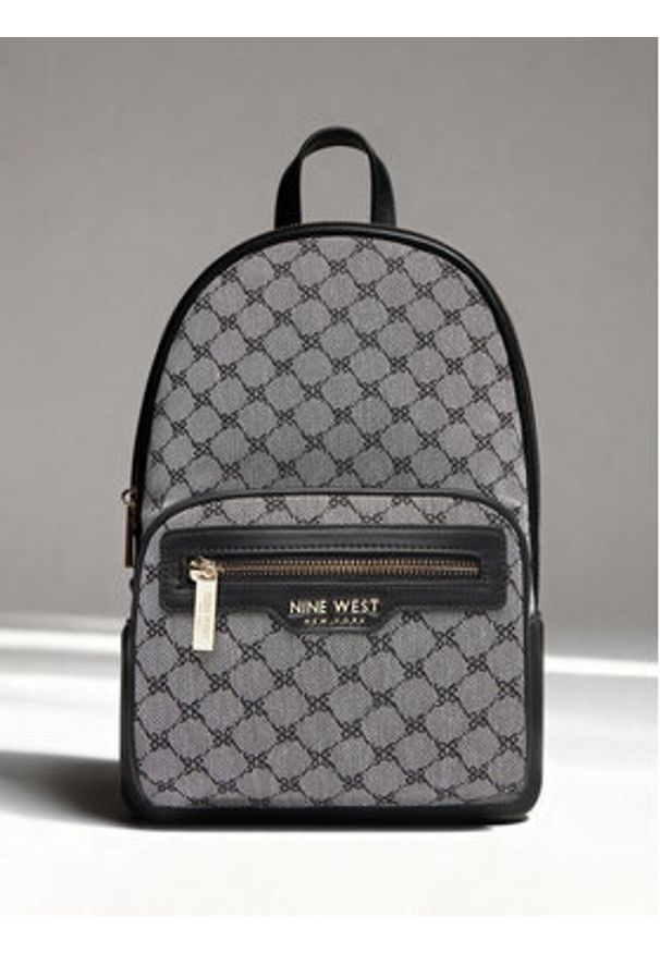 Nine West Plecak CEO-OLIVIA-I-B24334 Czarny. Kolor: czarny. Materiał: materiał