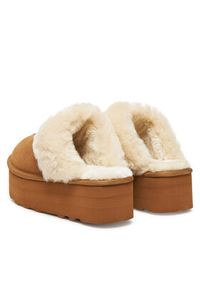 DeeZee Kapcie DZ-AW12 Brązowy. Kolor: brązowy. Materiał: materiał