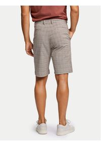 Lindbergh Szorty materiałowe 30-505024 Beżowy Wide Fit. Kolor: beżowy. Materiał: bawełna #6