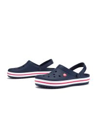 Klapki Crocs Crocband Clog 11016-410 - granatowe. Kolor: niebieski. Materiał: materiał. Sezon: lato. Styl: sportowy #1