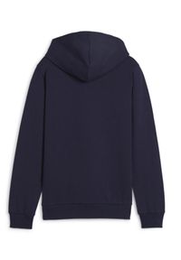 Bluza sportowa chłopięca Puma B23598. Typ kołnierza: kaptur. Kolor: niebieski. Sport: piłka nożna #2