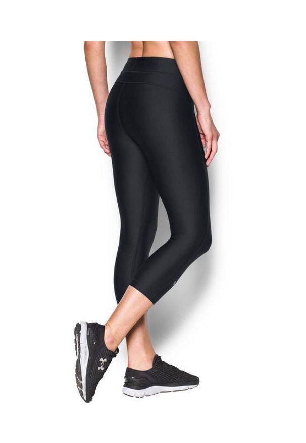 Legginsy damskie Under Armour HeatGear Capri 7/8. Kolor: czarny