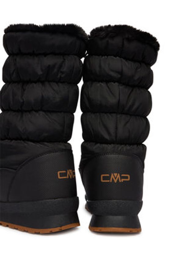 CMP Śniegowce Holse Wmn Snow Boot Wp 39Q4996 Czarny. Kolor: czarny. Materiał: materiał