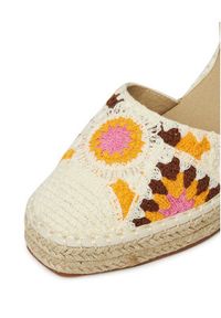 DeeZee Espadryle XF-310-03 Beżowy. Kolor: beżowy. Materiał: materiał