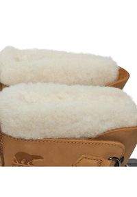 sorel - Sorel Śniegowce Caribou NL1005 Brązowy. Kolor: brązowy. Materiał: skóra, nubuk #4