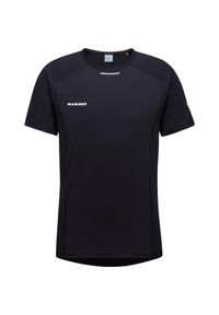 Koszulka szybkoschnąca męska Mammut Aenergy FL T-Shirt. Kolor: czarny