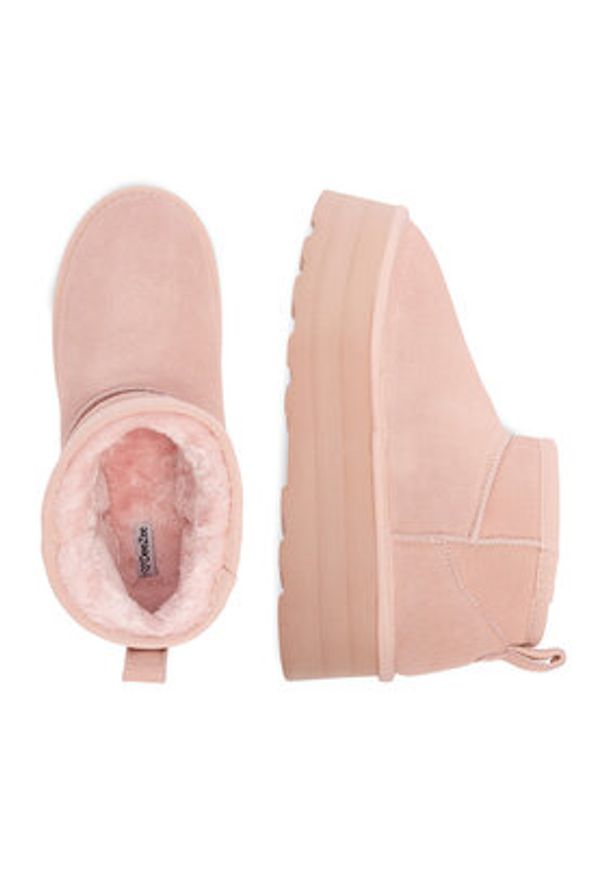 DeeZee Śniegowce DZN-005 Różowy. Kolor: różowy. Materiał: materiał