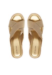 MICHAEL Michael Kors Espadryle Kenzie 40S6KZMS6D Złoty. Kolor: złoty. Materiał: materiał #5