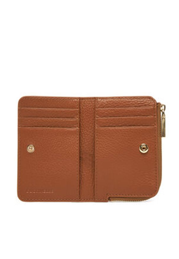 Coccinelle Portfel MW5 Metallic Soft E2 MW5 17 01 01 Brązowy. Kolor: brązowy. Materiał: skóra