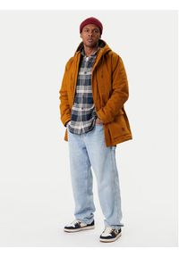 DC Shoes Parka Juryfield EDYJK03262 Brązowy Regular Fit. Kolor: brązowy. Materiał: bawełna #4