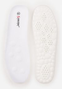 Renee - Brązowe Sneakersy na Platformie z Geometrycznym Motywem Hippiopis. Okazja: na co dzień. Kolor: brązowy. Materiał: jeans. Wzór: geometria. Obcas: na platformie #3