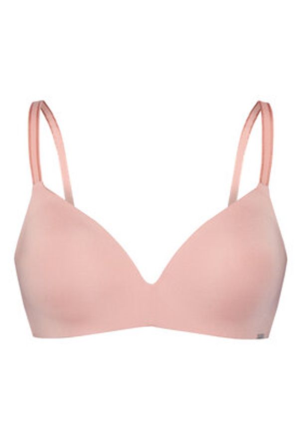 Hunkemöller Biustonosz bezfiszbinowy 301440 Różowy. Kolor: różowy. Materiał: syntetyk