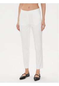 Sisley Spodnie materiałowe 4GV3L5AH6 Écru Regular Fit. Materiał: bawełna