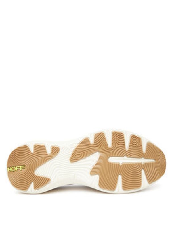 HOFF Sneakersy Traveler 22549002 Écru. Materiał: zamsz, skóra