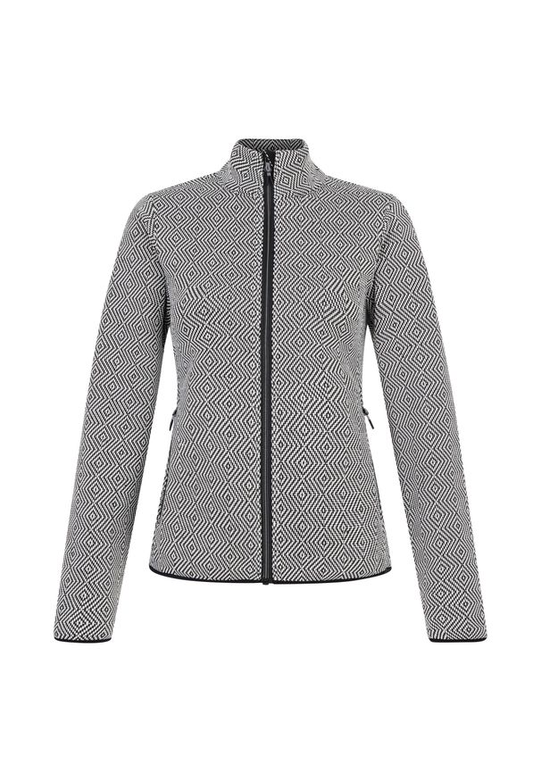 DARE 2B - Sweter Damski Descend. Kolor: czarny, biały, wielokolorowy. Styl: sportowy. Sport: turystyka piesza