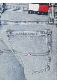 Tommy Jeans Szorty jeansowe Ronnie DM0DM18796 Niebieski Slim Fit. Kolor: niebieski. Materiał: bawełna