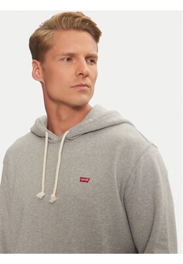 Levi's® Bluza Original Housemark 34581-0047 Szary Regular Fit. Kolor: szary. Materiał: bawełna