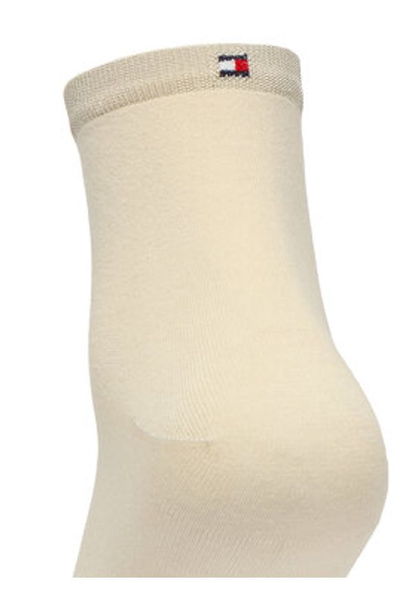 TOMMY HILFIGER - Tommy Hilfiger Skarpety krótkie 373001001 Beżowy. Kolor: beżowy. Materiał: bawełna