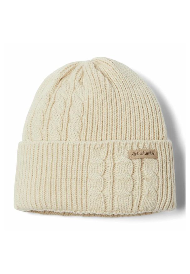 columbia - Czapka Zimowa Unisex Columbia Agate Pass Cable Knit Beanie. Kolor: biały. Sezon: zima