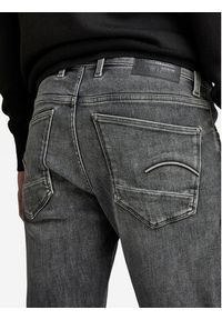 G-Star RAW - G-Star Raw Jeansy Revend D20071-D535 Szary Skinny Fit. Kolor: szary