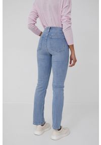 GAP jeansy damskie high waist. Stan: podwyższony. Kolor: niebieski