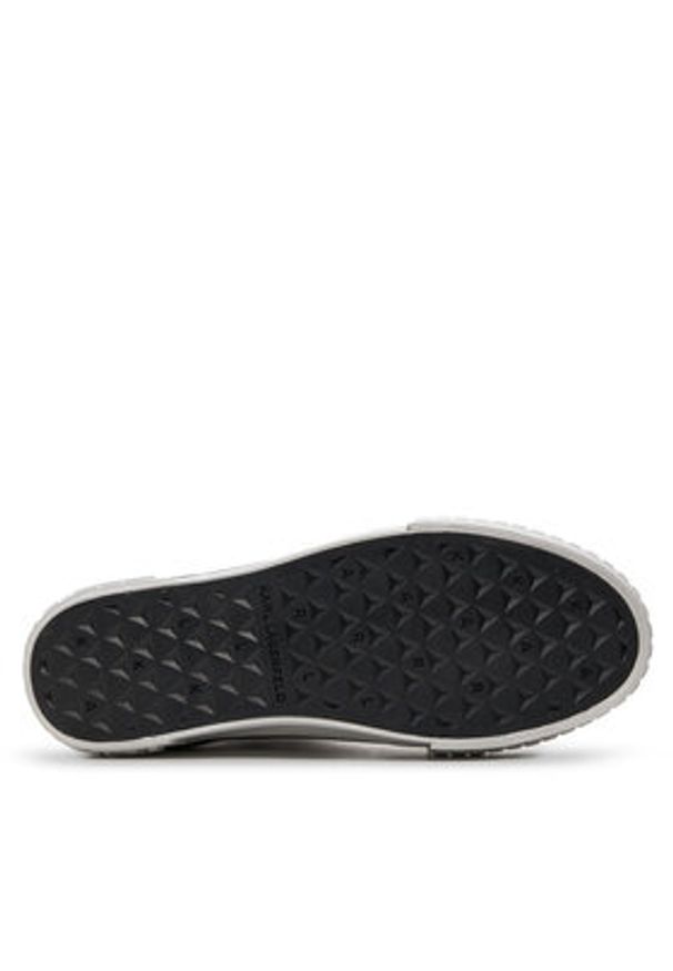 Karl Lagerfeld - KARL LAGERFELD Trampki KL60444 Czarny. Kolor: czarny. Materiał: materiał