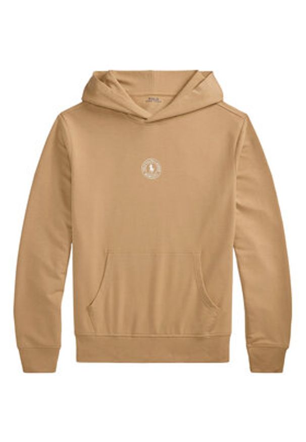 Polo Ralph Lauren Bluza 714P03152003 Beżowy Regular Fit. Typ kołnierza: polo. Kolor: beżowy. Materiał: wiskoza