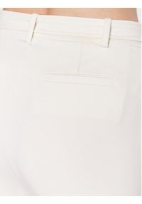 Pinko Spodnie materiałowe 100309 A0KD Écru Regular Fit. Materiał: syntetyk