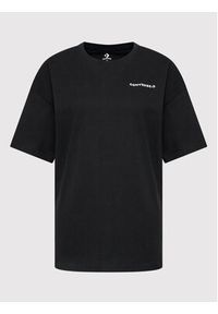 Converse T-Shirt Strawberry 10023938-A01 Czarny Relaxed Fit. Kolor: czarny. Materiał: bawełna #3