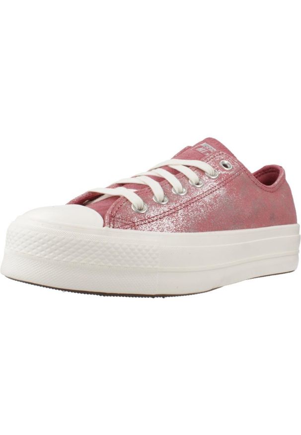 Converse - Buty CONVERSE CHUCK TAYLOR ALL STAR LIFT Rose. Kolor: różowy. Materiał: tkanina