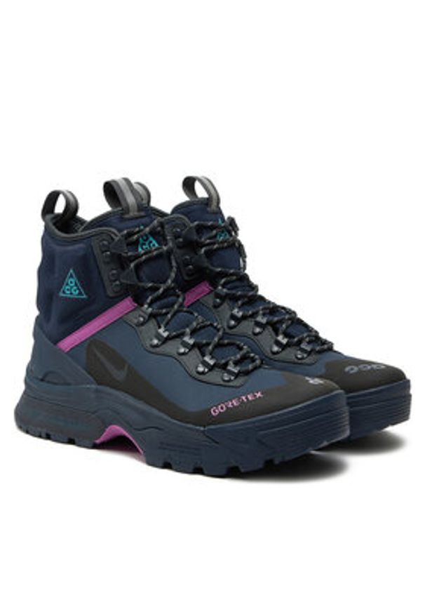 Nike Trekkingi Acg Zoom Gaiadome GORE-TEX DD2858 401 Granatowy. Kolor: niebieski. Materiał: materiał. Technologia: Gore-Tex. Model: Nike Zoom. Sport: turystyka piesza