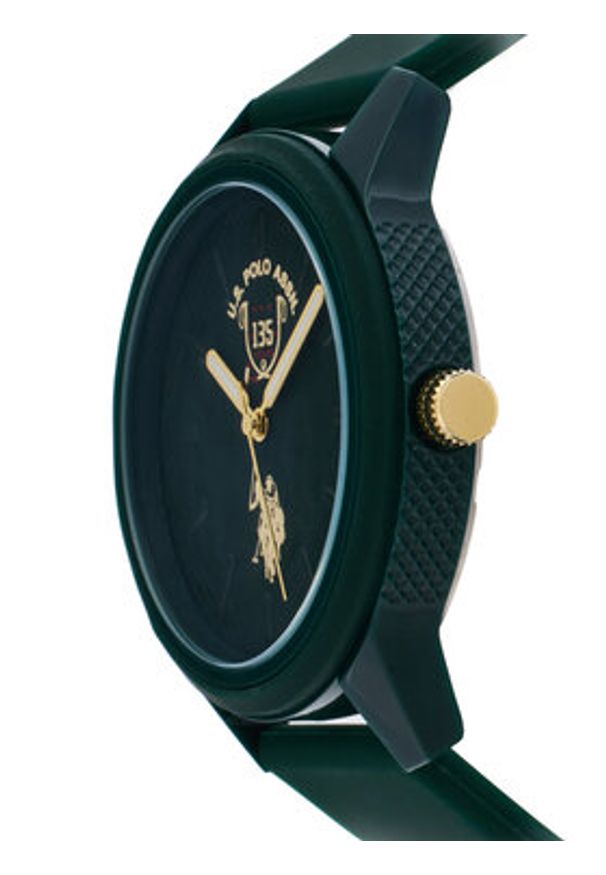 U.S. Polo Assn. Zegarek 135Th Anniversary USP7318GR Zielony. Kolor: zielony