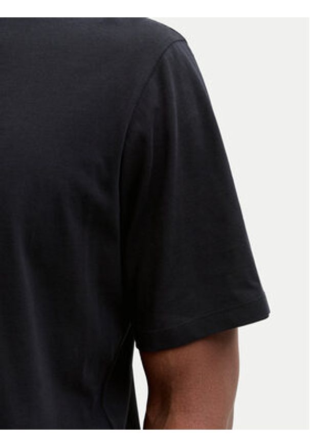 Jack & Jones T-Shirt Corp Graphic 12268415 Czarny Regular Fit. Kolor: czarny. Materiał: bawełna