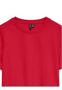 Vero Moda T-Shirt Paulina 10316991 Różowy Regular Fit. Kolor: różowy. Materiał: bawełna #2