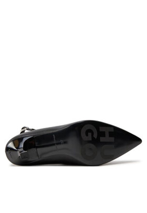 Hugo - HUGO Szpilki Katniss Pump90 Nastp 50516789 Czarny. Kolor: czarny. Materiał: skóra. Obcas: na szpilce