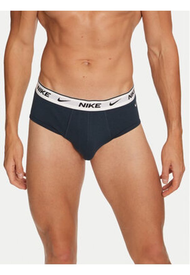 Nike Komplet 2 par slipów Brief 0000KE1084 Kolorowy. Materiał: bawełna. Wzór: kolorowy