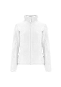 ROLY - Damska Bluza Polarowa Artic Fleece Jacket. Kolor: biały. Materiał: polar. Sezon: zima