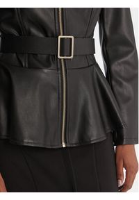 Rinascimento Kurtka z imitacji skóry CFC0125192003 Czarny Slim Fit. Kolor: czarny. Materiał: skóra #4