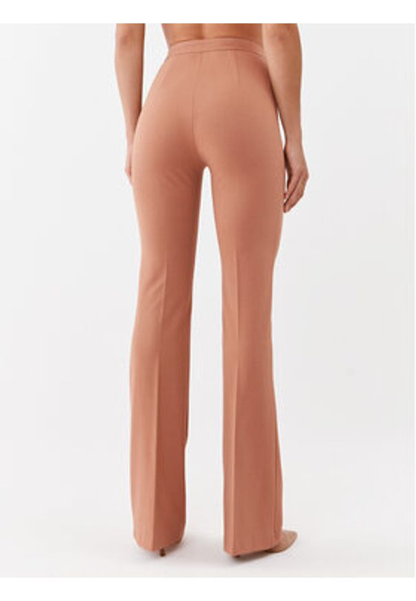 Pinko Spodnie materiałowe Hulka Pantalone 100054 A15M Brązowy Regular Fit. Kolor: brązowy. Materiał: wiskoza