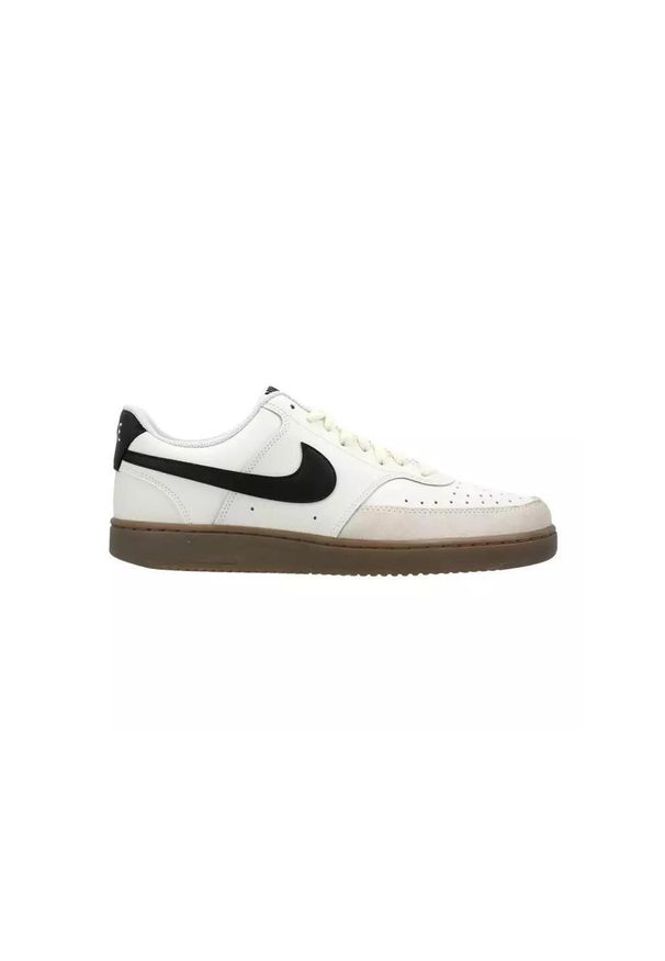 Buty do chodzenia męskie Nike Court Vision Low. Zapięcie: sznurówki. Kolor: czarny, biały, wielokolorowy. Materiał: tkanina, materiał, syntetyk, skóra, guma. Szerokość cholewki: normalna. Model: Nike Court. Sport: turystyka piesza
