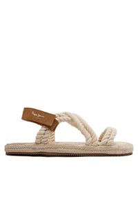 Pepe Jeans Espadryle Sunset Cord PMS90116 Beżowy. Kolor: beżowy #1
