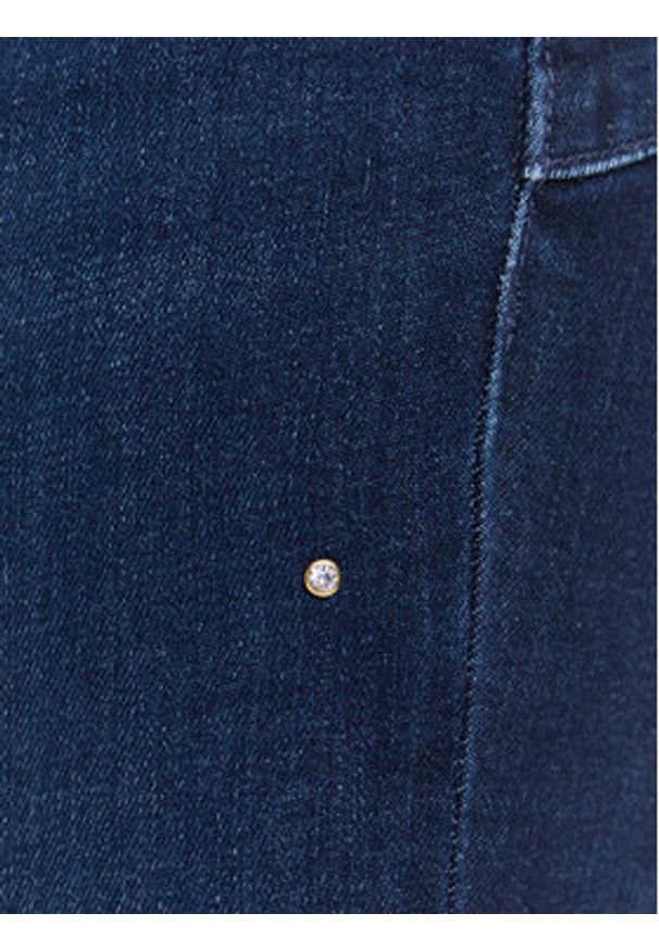 Guess Jeansy W5RA34 D5PY1 Granatowy Skin Fit. Kolor: niebieski