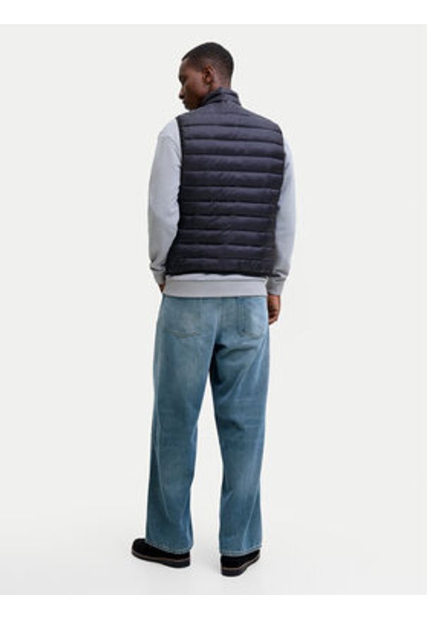Jack & Jones - Jack&Jones Kamizelka Bradley 12280973 Czarny Regular Fit. Kolor: czarny. Materiał: syntetyk
