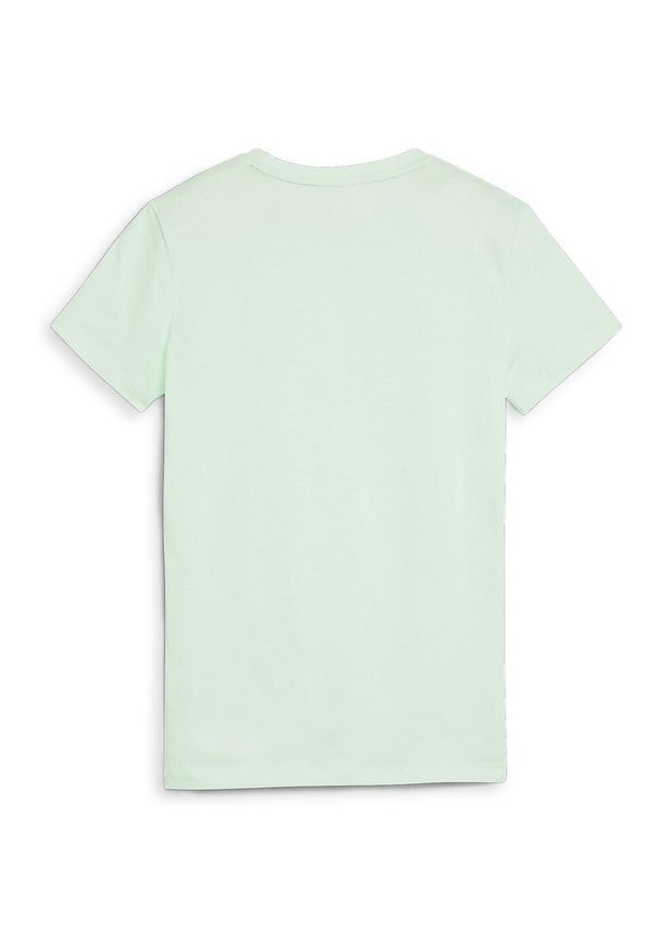 Koszulka damska Puma ESS Logo Tee. Kolor: zielony, wielokolorowy. Materiał: bawełna