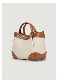 Armani Exchange Torebka SHOPPING BAG Beżowy. Kolor: beżowy #4