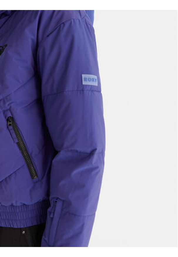 Roxy Kurtka narciarska Snow Shimmer JK ERJTJ03544 Fioletowy Regular Fit. Kolor: fioletowy. Materiał: syntetyk. Sport: narciarstwo