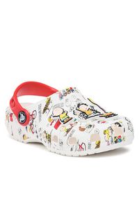 Crocs Klapki Crocs Peanuts Classic Clog Kids 208630 Biały. Kolor: biały #3