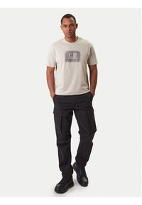 C.P. Company T-Shirt 20CMTS723A005100W Beżowy Regular Fit. Kolor: beżowy. Materiał: bawełna #5