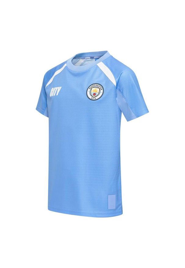 MANCHESTER CITY - Koszulka Domowa Manchester City dla Dzieci 25/26. Kolor: niebieski. Sport: piłka nożna