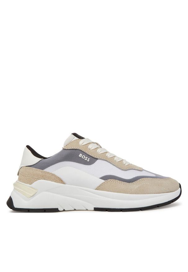 Sneakersy BOSS. Kolor: biały